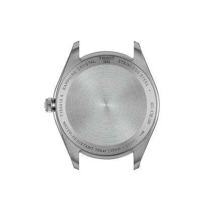 PR 100 40MM Silver Leather Brown