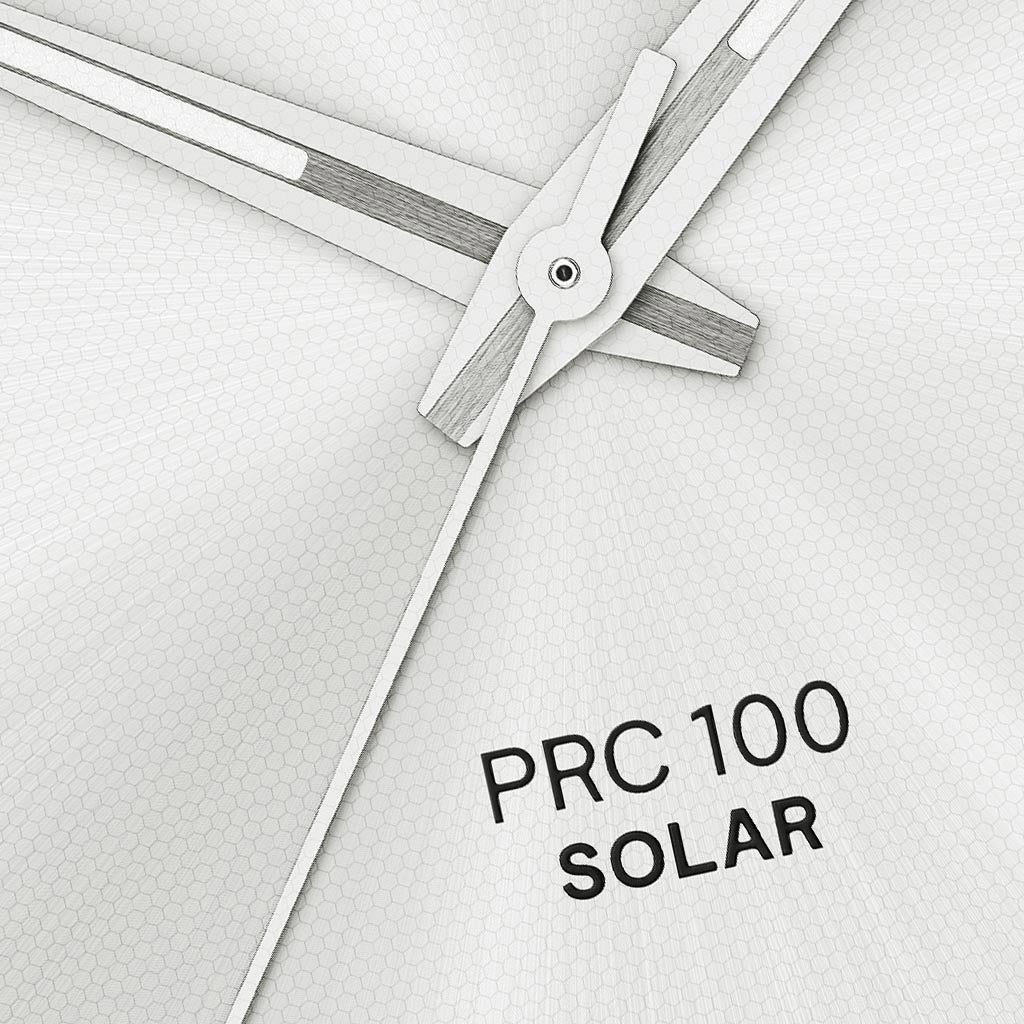 Tissot PRC 100 Solar 39MM Silver Metal Silver