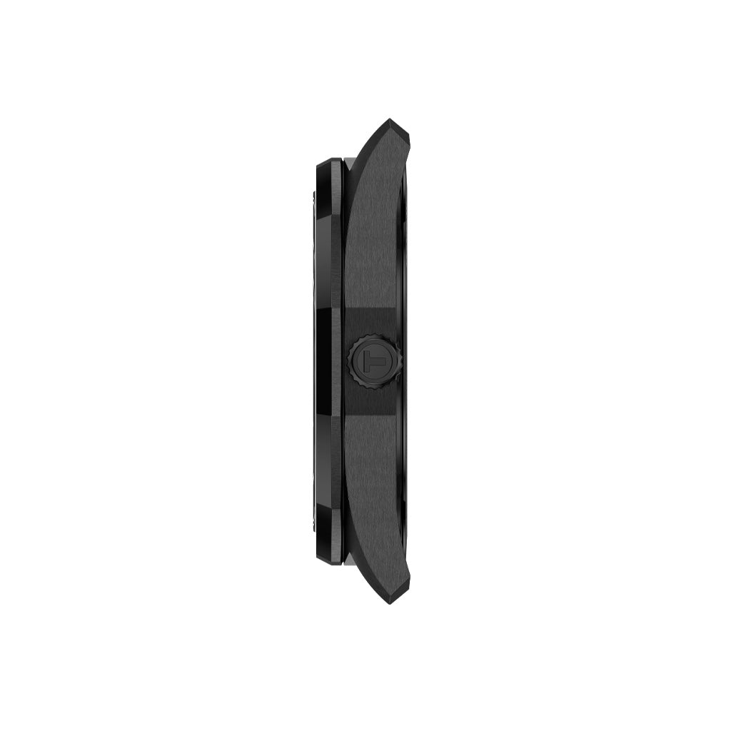 Tissot PRC 100 Solar 39MM Black Leather Black