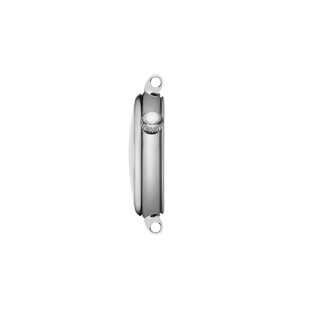 Desir 28MM Perlmutt Diamonds Silber