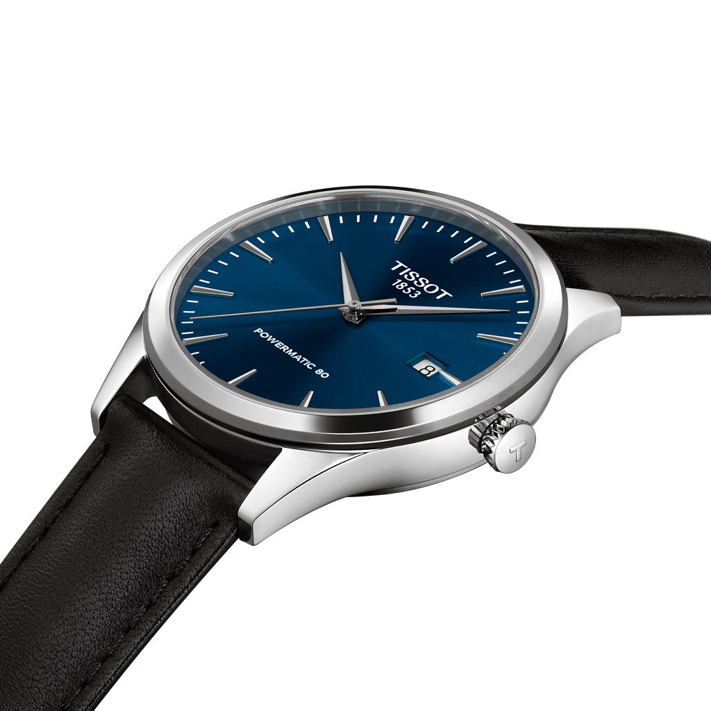 Classic Dream 40MM Gent Blue Leather Black
