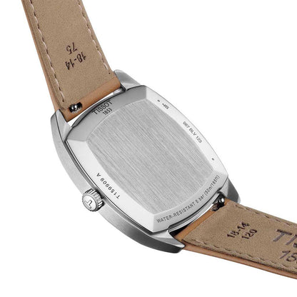 Stylist Lady 32MM Square Silver Leather