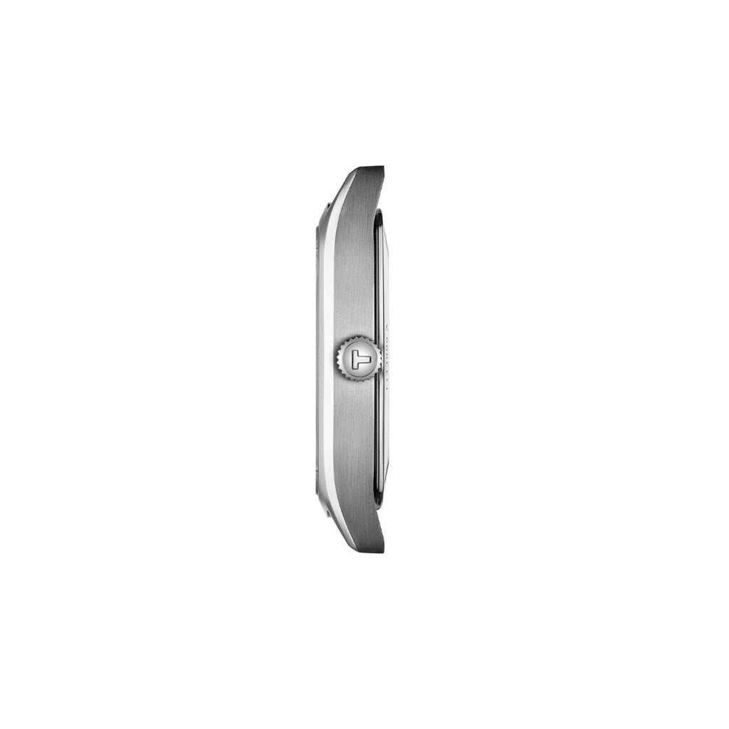 Stylist Lady 32MM Square Silver Leather