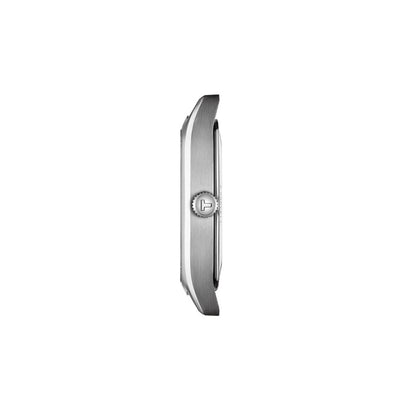 Stylist Lady 32MM Square Silver Leather