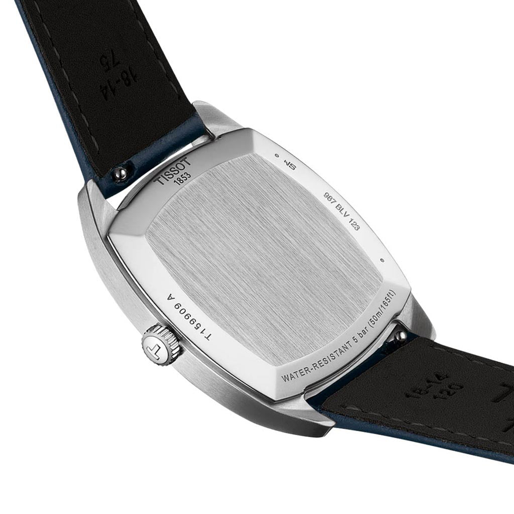Stylist Lady 32MM Square Blue Leather