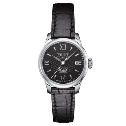 Le Locle 25MM Automatic Lady Black Leather Black