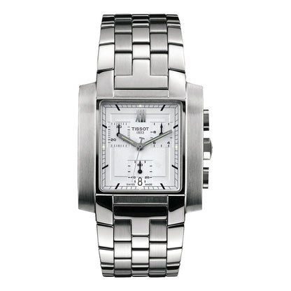 T-Trend Chrono 33MM Square White Metal (Auslaufmodell)