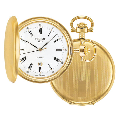 Savonnette 48MM White Metal Gold PVD