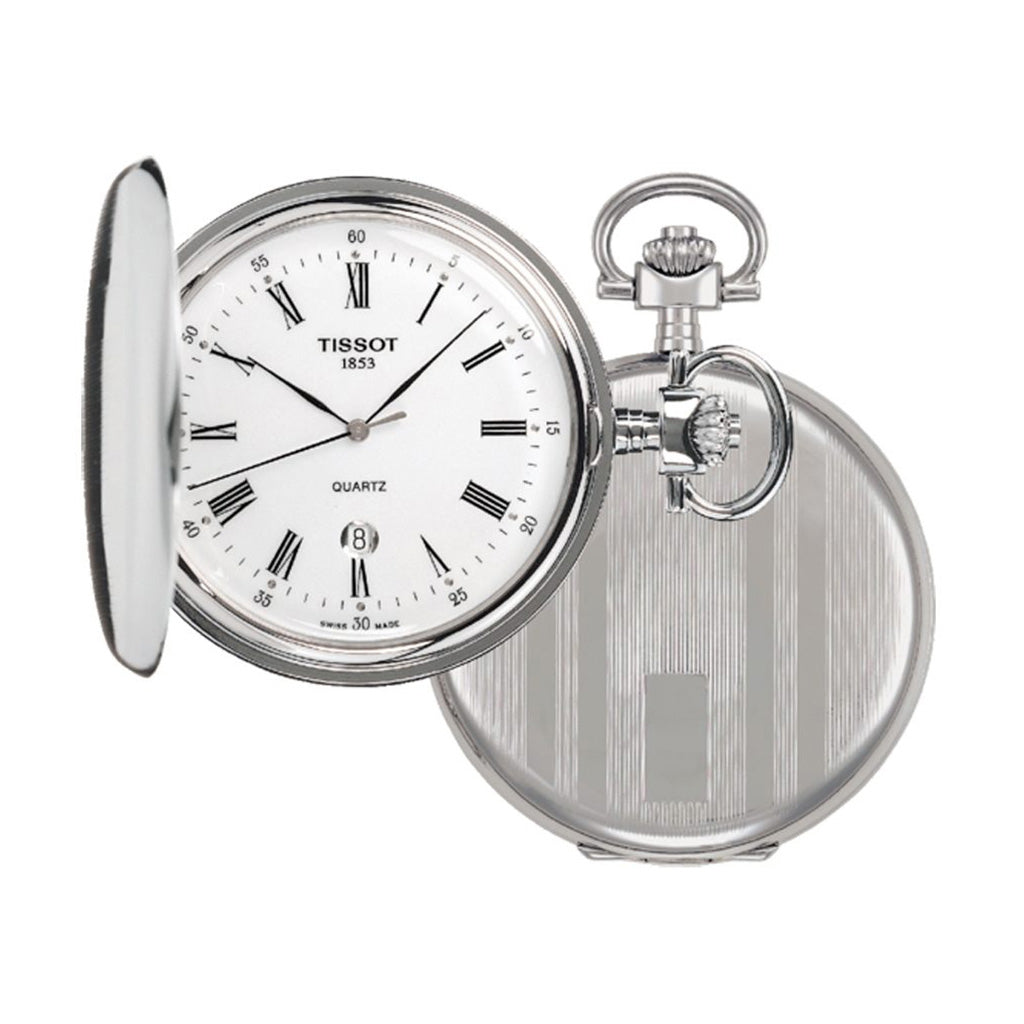 Savonnette 48MM White Metal Silver