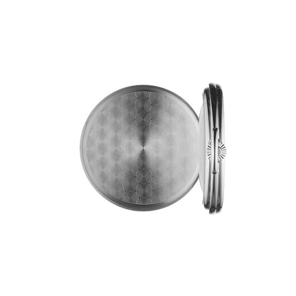Savonnette 48MM White Metal Silver