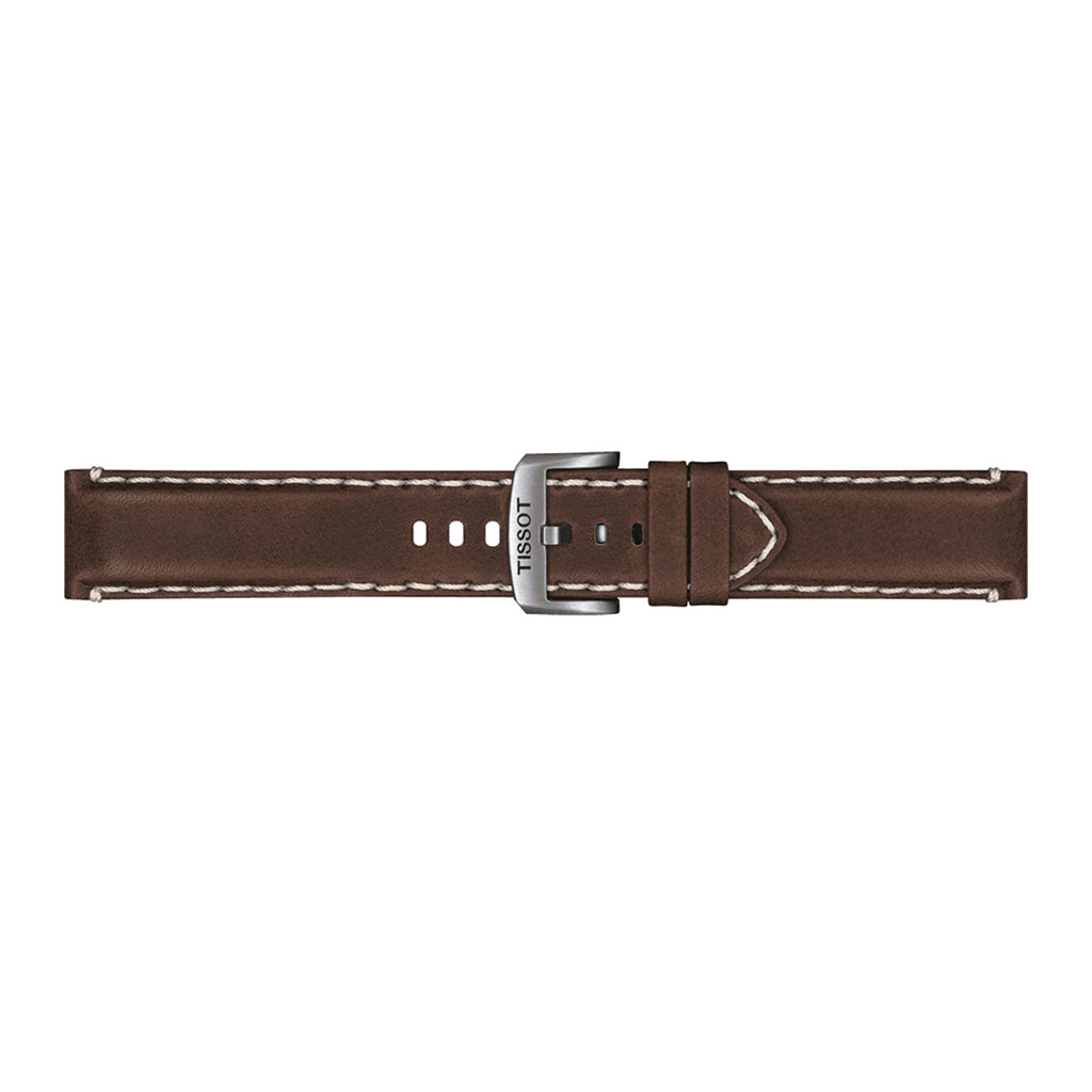 Tissot 22 mm Leather Brown T852.044.980