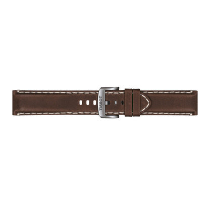 Tissot 22 mm Leather Brown T852.044.980
