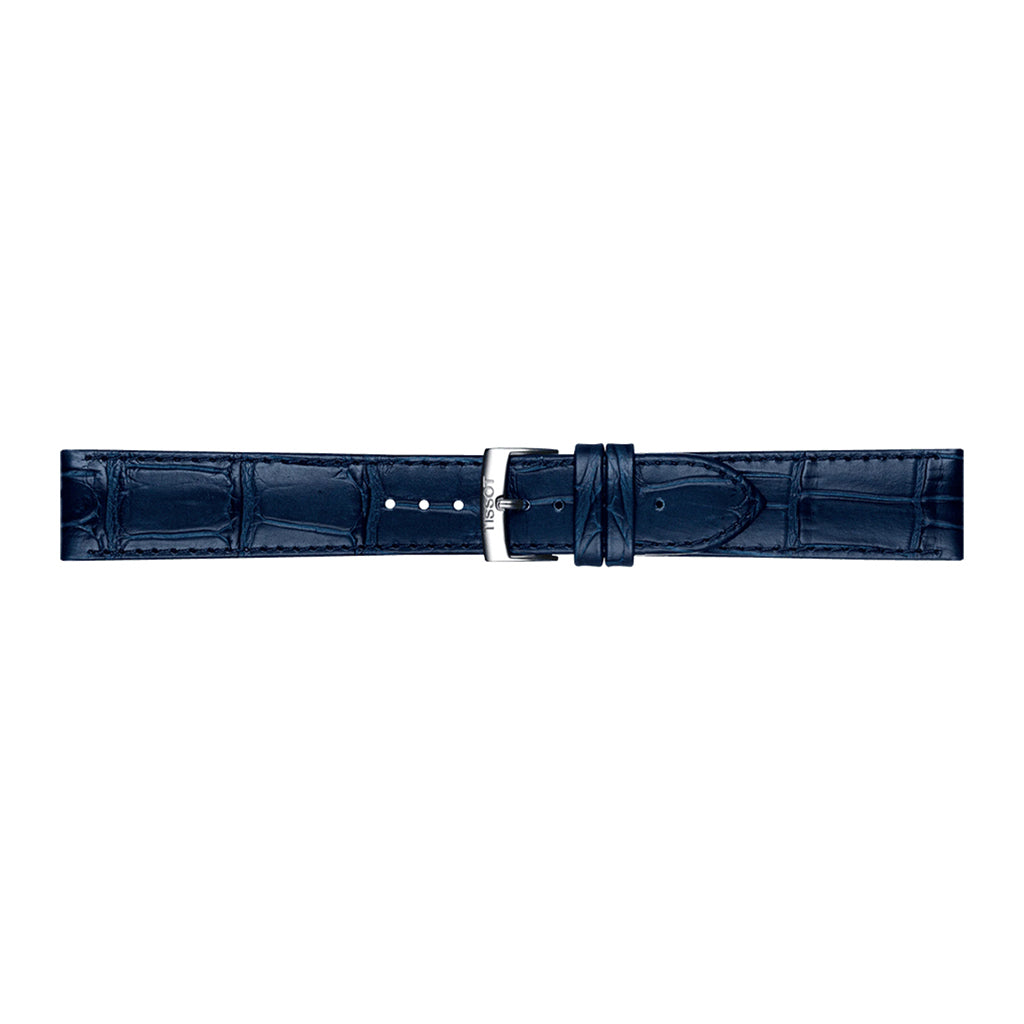 Tissot 20 mm Leather Dark Blue T852.041.534
