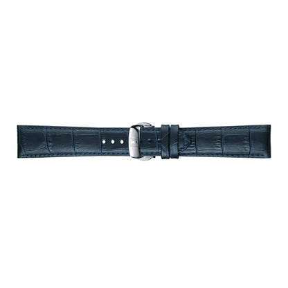 Tissot 21 mm Leather Dark Blue T852.041.857