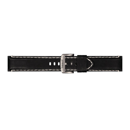 Tissot 22 mm Leather Black T852.044.982