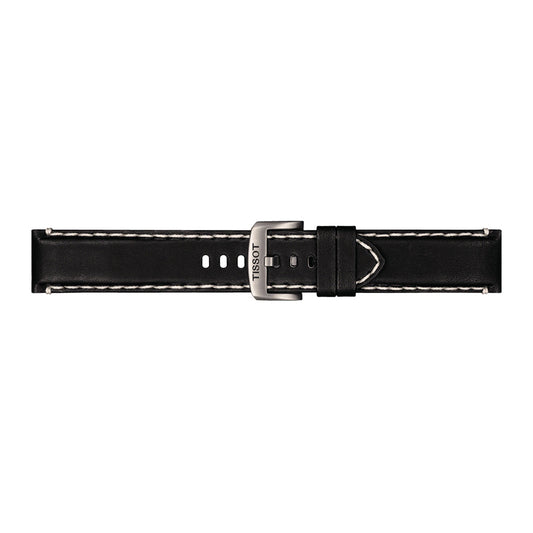 Tissot 22 mm Leather Black T852.044.982