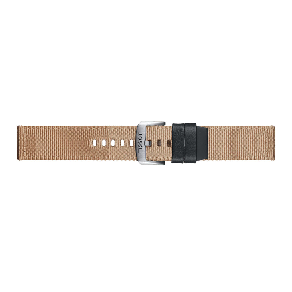 Tissot 22 mm Textile Beige T852.046.752