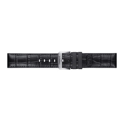 Tissot 22 mm Leather Black T852.046.761