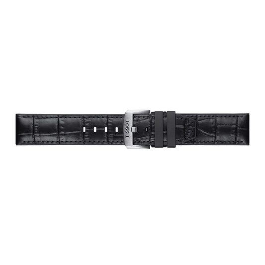 Tissot 22 mm Leather Black T852.046.761