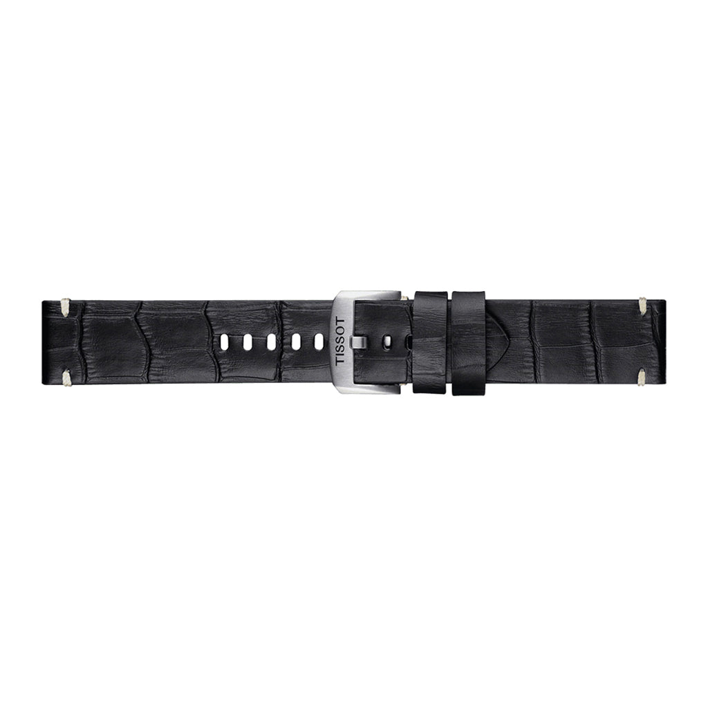 Tissot 22 mm Leather Black T852.046.775