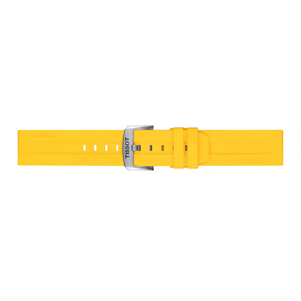 Tissot 22 mm Silicone Yellow T852.047.916