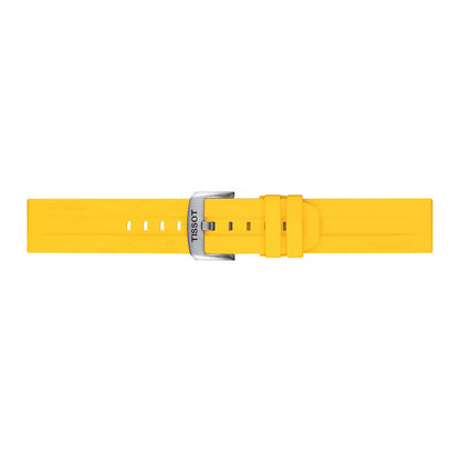 Tissot 22 mm Silicone Yellow T852.047.916