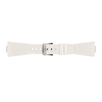 Original Tissot PRX 40MM Kautschukarmband Weiß T852.048.463