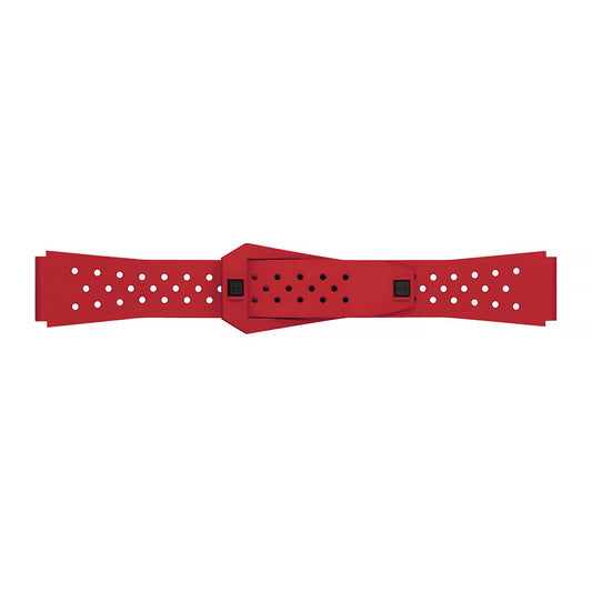 Original Tissot Sideral Kautschukarmband Rot T852.048.860