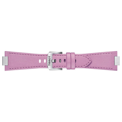 Original Tissot PRX Lederarmband Pink T852049546