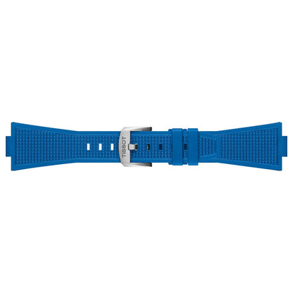Original Tissot PRX Kautschukarmband Blau T852049577