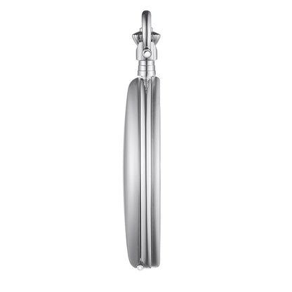 Savonnette 48MM Blue Metal Silver
