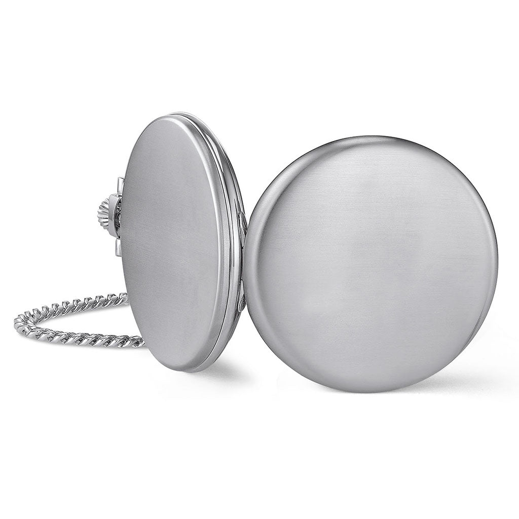 Savonnette 48MM Blue Metal Silver