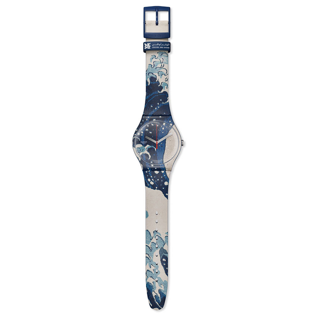 THE GREAT WAVE BY HOKUSAI & ASTROLABE