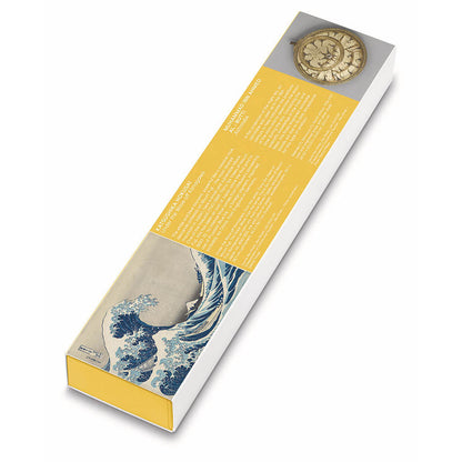 THE GREAT WAVE BY HOKUSAI & ASTROLABE