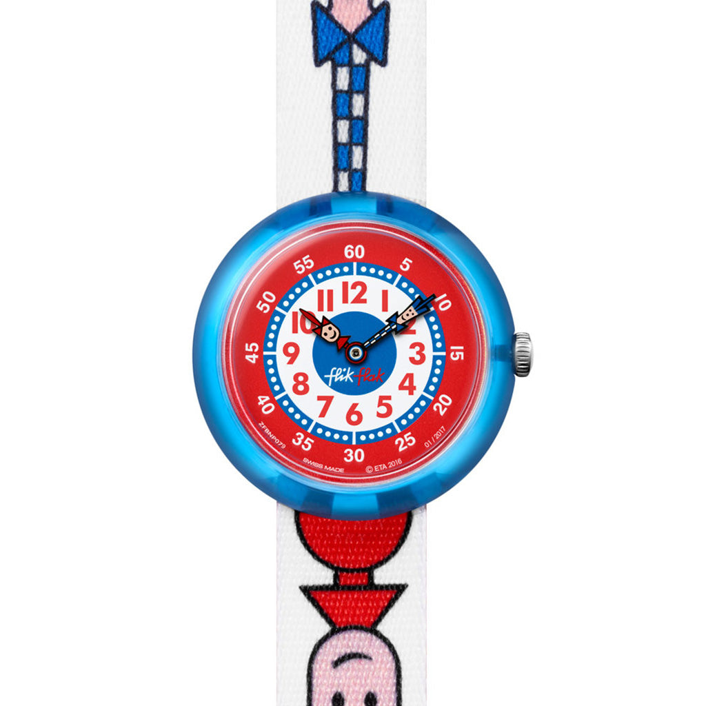 Flik Flak Kinderuhr Ticking Right FBNP079