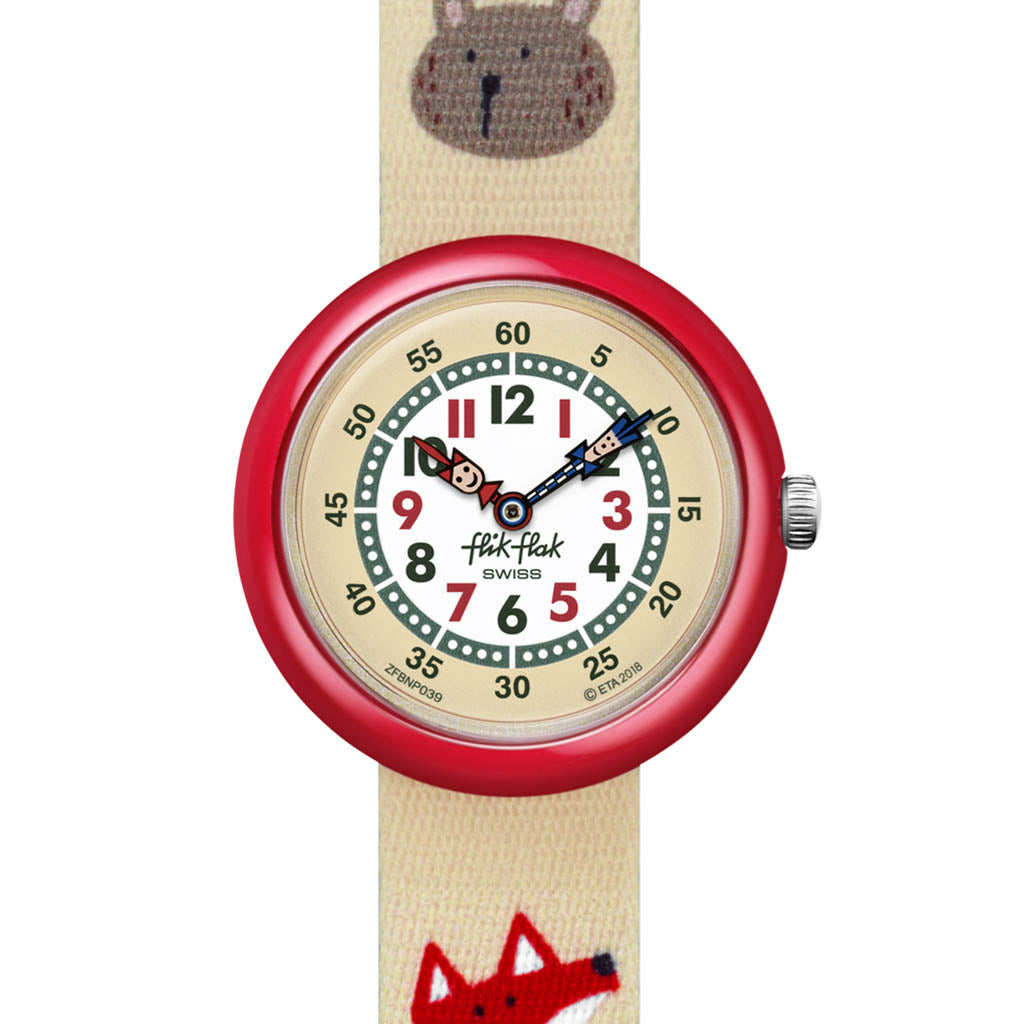 Flik Flak Kinderuhr Tilly Lou'n Buster FBNP139