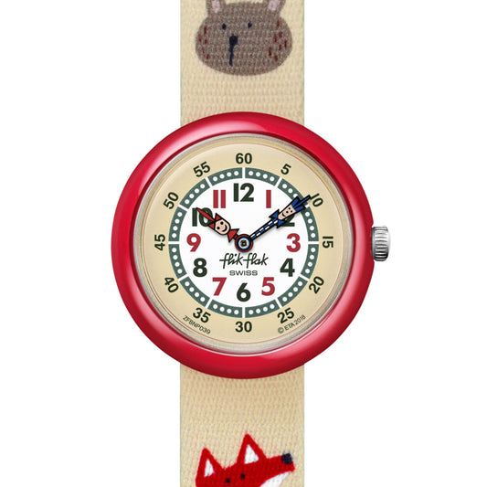 Flik Flak Kinderuhr Tilly Lou'n Buster FBNP139