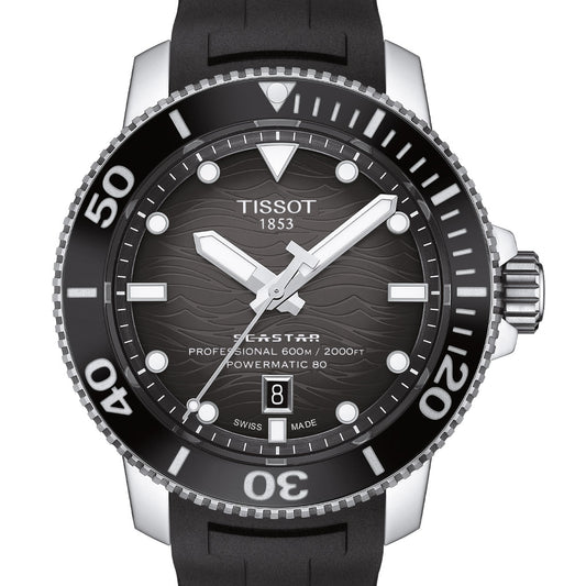 Seastar 2000 Professional 46MM Powermatic Silver Black (Ausstellungsstück)