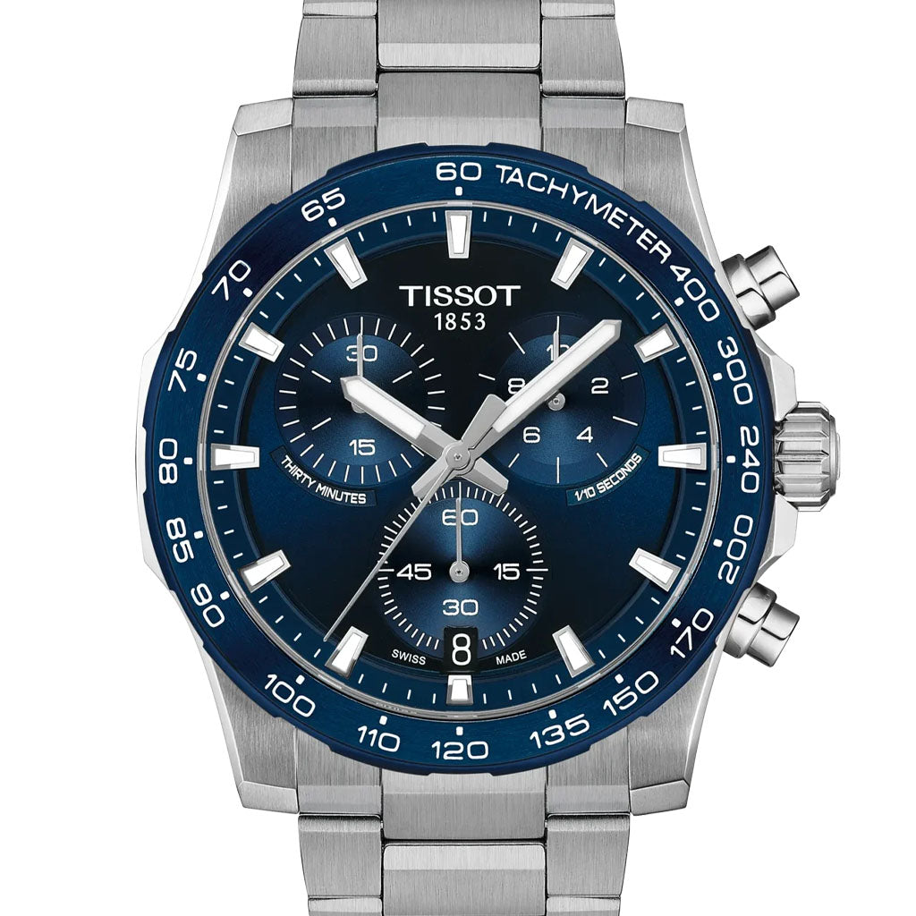 Tissot Supersport Chrono 42 MM Blue Metal