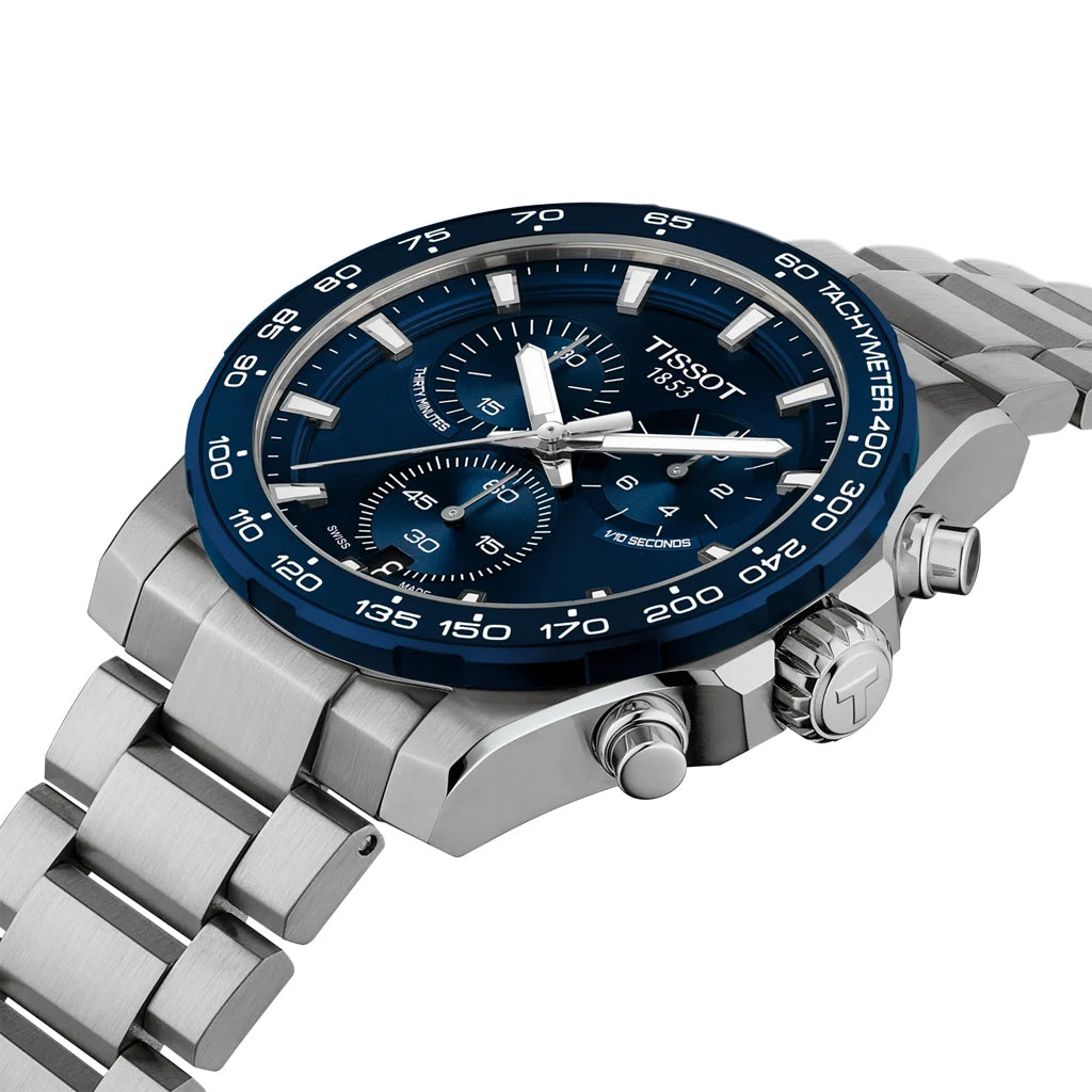 Tissot Supersport Chrono 42 MM Blue Metal