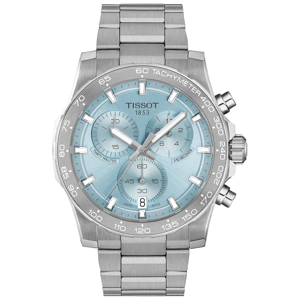 Tissot Supersport Chrono 42 MM Light-Blue Metal