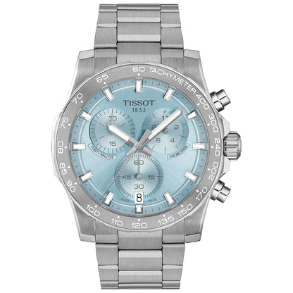 Tissot Supersport Chrono 42 MM Light-Blue Metal