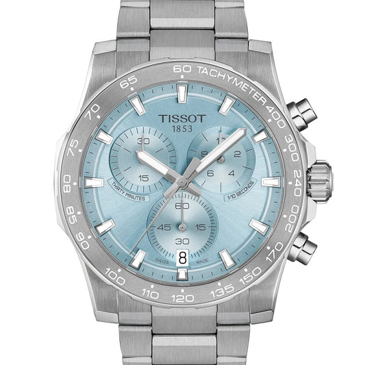 Tissot Supersport Chrono 42 MM Light-Blue Metal