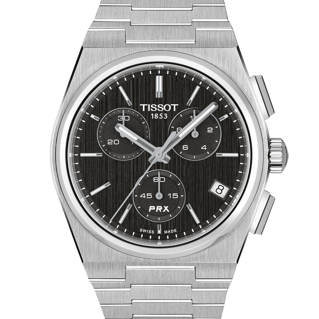 Tissot Classic PRX Chronograph 41MM Steel Rosègold T1374171103100