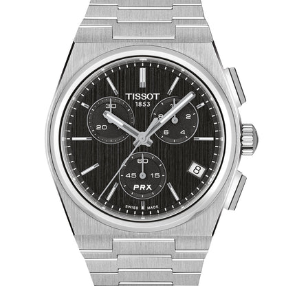PRX 41MM Chrono Quarz Silver Black