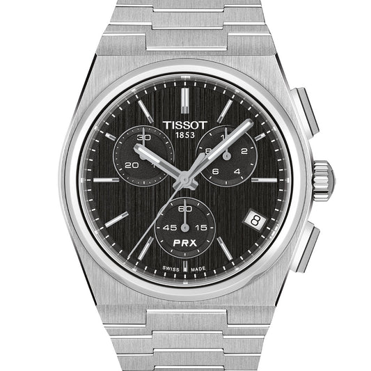 PRX 41MM Chrono Quarz Silver Black
