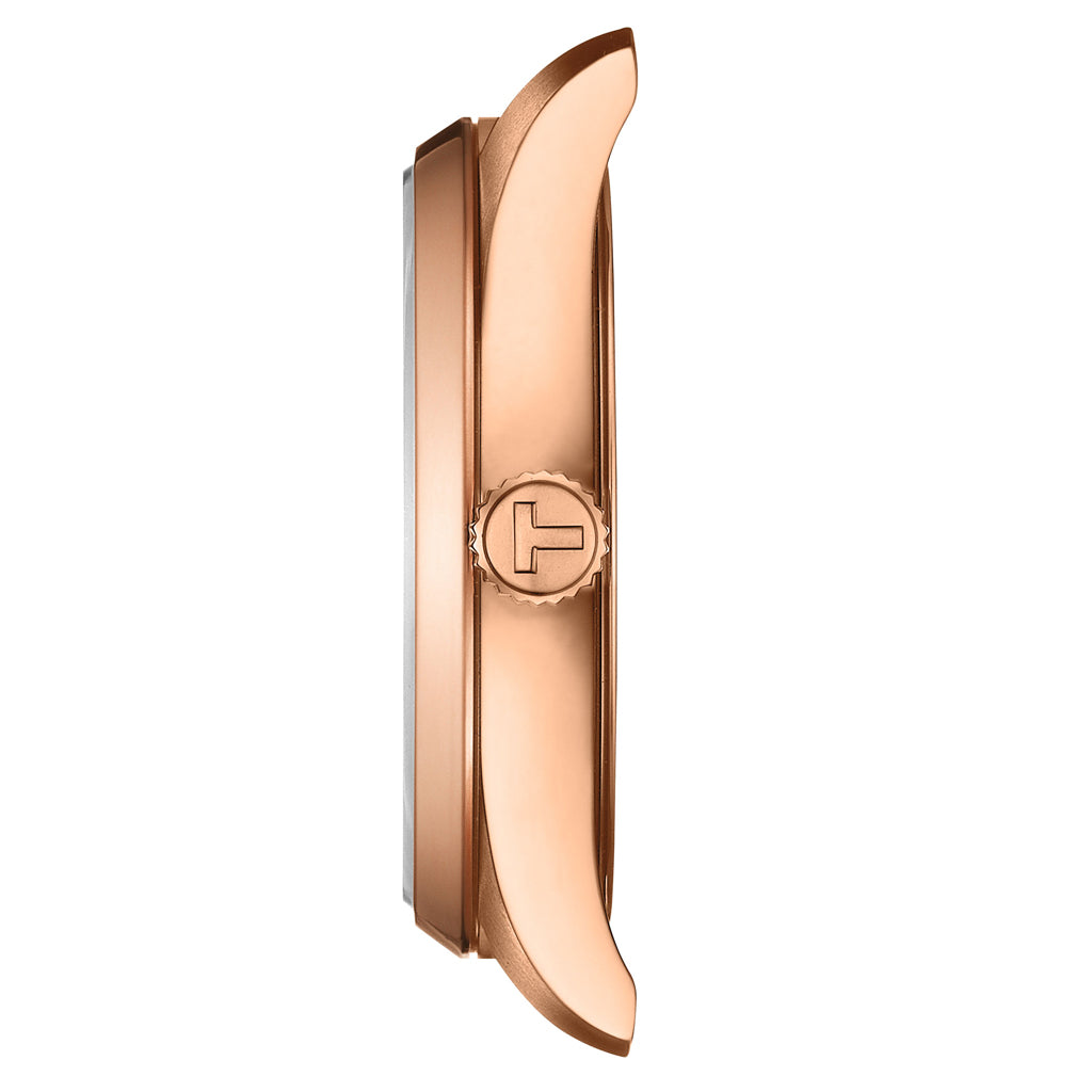 PR 100 34MM Pearls White Metal Roségold