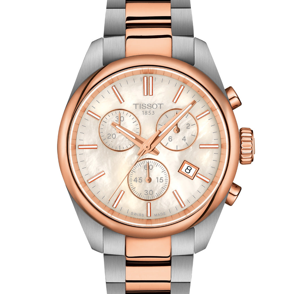 PR 100 36MM Chrono Silver Metal