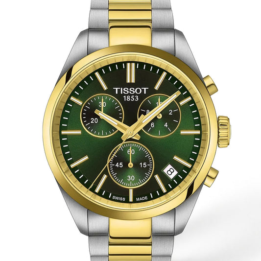 PR 100 40MM Chrono Bicolor Green