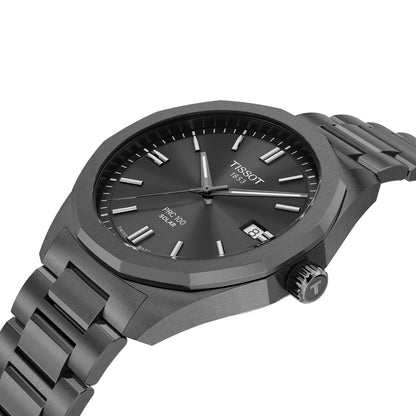 Tissot PRC 100 Solar 39MM Anthrazit Metal
